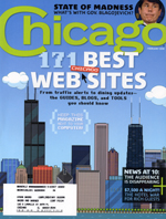 Chicago Magazine Best Websites Cover. If you are not viewing this post on ChicagoMetroAreaRealEstate.com, it is being used without permission.