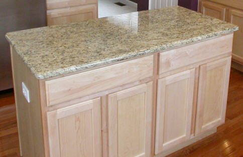 Kitchen Island With Granite Countertop