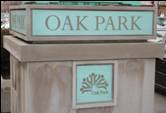 Oak Park Lamp Post