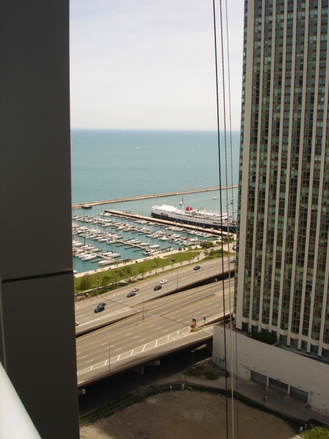 Southeast View From The Chandler in Lakeshore East