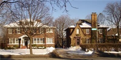 Shared driveway in Elmhurst