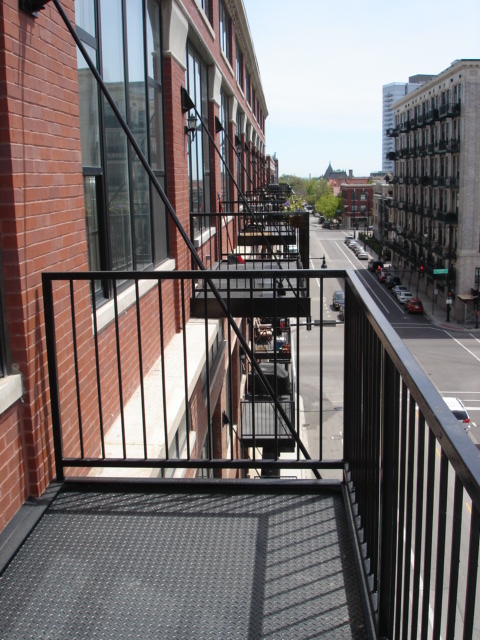 View From a Balcony in the South Loop