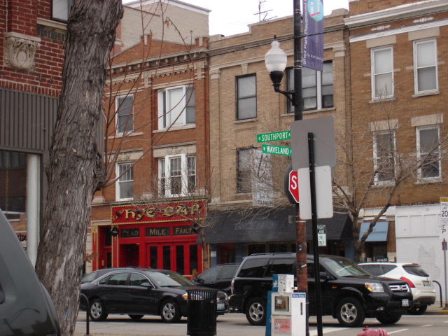 Corner of Southport & Waveland