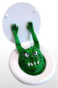 Toilet Monster (courtesy of PrankPlace.com)