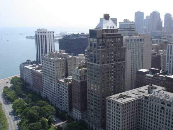 View From 1040 N Lake Shore South Roof Deck View From 1040 N Lake Shore South Roof Deck