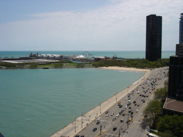 View of Navy Pier and Lake Shore Tower from 840 N Lake Shore Drive 1701 View of Navy Pier and Lake Shore Tower from 840 N Lake Shore Drive 1701