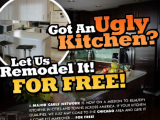 Click for details on how to get a free kitchen remodel and be on TV!