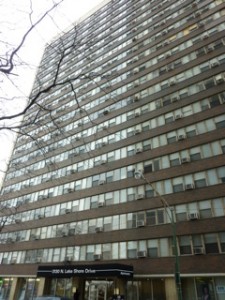 Lakeview apartment building where Shantel McCoy died in a fire